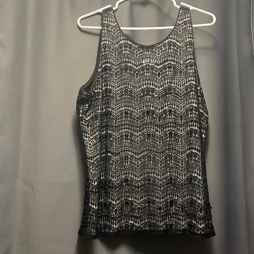 Cute Sequin Tank Top